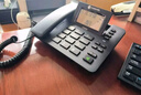 摩托罗拉（Motorola）电话机座机 蓝色背光 显示清晰 免提免打扰 桌墙两用 家用办公 有绳固定电话机 CT220黑色 实拍图