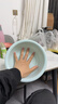 家用脸盆塑料盆子洗衣盆洗脸盆大号加厚学生宿舍洗衣服盆洗脚盆 脸盆 蓝色小号1个（22cm） 实拍图