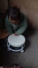 【京喜甄选】椅子万向轮美缝凳子带轮旋转擦地矮凳美甲修脚凳滑轮 儿童凳-米白色款 实拍图