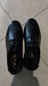 红蜻蜓秋冬真皮正品皮鞋牛皮轻便软底男士商务休闲皮鞋WJA33220 黑色 42 实拍图