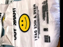 登比塑料袋加厚背心袋大号笑脸超市购物食品袋方便打包袋40*60cm100只 实拍图