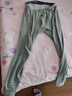 红豆内衣男纯棉全棉保暖裤舒适柔软弹力透气单条秋裤 浅麻灰 实拍图