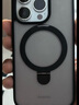 倍思支点壳【自带支架】适用iphone16pro手机壳苹果16pro保护套磁吸支架磨砂防摔MagSafe磁吸充电 实拍图