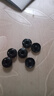 若轩金属铜暗扣扣子隐形毛呢大衣上衣圆形按扣子母扣大号防走纽扣 黑色6副 15mm 实拍图