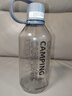 乐扣乐扣（LOCK&LOCK）户外运动水杯Tritan男女学生塑料杯子1L灰色ABF690GRY 实拍图