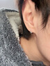 自由说星辰耳环男士轻奢小众高级感耳圈女设计感耳钉个性痞帅潮男耳饰品 耳钉单只 实拍图