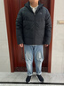 安踏（ANTA）四防科技面包羽绒服男2026年冬季加厚保暖抗寒连帽羽绒服官方旗舰 【四防连帽-保暖抗寒炽热科技】基础黑-3 人气款 XL (180) 实拍图