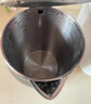 美的（Midea）电水壶电热水壶食品级304/316L不锈钢家用双层防烫烧水壶 1.7L大容量热水壶内胆易洁开水壶煮茶壶 1.7L 【双层防烫】一体无缝内胆 实拍图