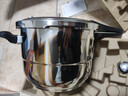 苏泊尔（SUPOR） 苏泊尔高压锅不锈钢压力锅燃气明火电磁炉通用高压锅 (带蒸片) 银河星系列压力锅YS24E- 24cm 实拍图
