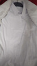 南极人衬衫男纯色长袖商务衬衫男士棉质舒适衬衣外套修身白衬衫男2XL 实拍图