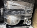 康佳（KONKA） 厨师机家用智能定时和面机小型揉面机全自动鲜奶盖机打发奶油台式打蛋器搅拌机直流电机KM-917A 智能款【轻音定时】双桶套餐 5L 实拍图