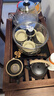 京东京造 茶具整套 功夫茶具陶瓷套装茶壶茶杯茶盘【黑陶提梁壶】 12件套  实拍图