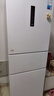 美的（Midea）239升三门冰箱白色家用小户型三开门风冷变频一级能效节能宿舍租房电冰箱MR-251WTPE【国家补贴】 实拍图