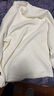 布先生小高领加厚保暖长袖打底T恤男秋冬打底衫 象牙白 XL/180  实拍图