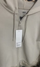 优衣库女装快干休闲拉链连帽外套长袖运动卫衣开衫479603 30 浅米色 M /160/84A 实拍图