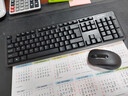 双飞燕（A4TECH）飞时代FG2000 104键无线键鼠套装静音轻音办公家用鼠标键盘套件轻音时尚商务超薄防水FN FG2000(黑色)套装 实拍图