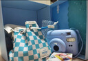 INSTAX富士instax立拍立得 一次成像相机 mini12精美礼盒 鸢尾骑士 含10张fafa花边相纸 实拍图