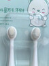 licheers 儿童牙刷1-3-6岁宝宝牙刷超细万毛软刷婴幼儿乳牙刷 两只装 实拍图