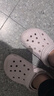 卡骆驰（CROCS）洞洞鞋贝雅男鞋女鞋轻便耐磨一脚蹬拖鞋休闲鞋|10126 裸粉-6PI 37 /38(230mm) 实拍图