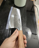京东京造 9系菜刀 刀具切菜肉厨师专用【9铬钢材】花梨木柄切片刀 实拍图