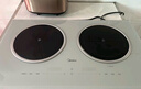 美的（Midea）电磁炉双灶3500W家用大功率左电右陶嵌入式电陶炉不挑锅具电池炉恒匀火耐磨易洁DZ35CT08P 实拍图