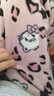 果壳（Gukoo）睡衣女冬季mikko联名甜美柔软保暖豹纹长裤女士家居服套装可外穿D 浅雾粉套装 M 实拍图
