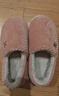 京东京造【厚底防滑】棉拖鞋男士冬季室内居家毛拖保暖全包粉红色40-41 实拍图