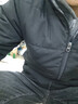 迪卡侬户外运动保暖舒适男式填充棉服夹克 黑色 2121844 M 实拍图