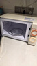 美的小滋味系列微波炉变频家用小型奶油风百搭复古转盘式一级能效低频轻音20L预制菜加热（M2H1） 实拍图