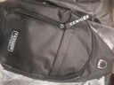 【运动腰包】跑步包男休闲斜挎包手机包防泼水健身包 黑色 实拍图