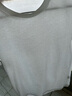 优衣库男装女装快干圆领T恤/短袖482300 00 白色 XS 实拍图