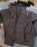 京东京造羽绒服男鸭绒加厚防寒工装面包服短款冬季外套衣服 灰色 M 实拍图