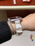 适用applewatch硅胶保护壳S11边框壳iwatchS10/se代半包软壳硬壳41mm/45mm苹果手表表带防摔 半包软壳-透明 iwatch 9/8/7【45mm表盘】 实拍图