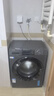 海尔（Haier）全自动滚筒洗衣机8公斤417mm超薄机身大筒径顽渍净洗一级能效小型家用巴氏除菌以旧换新补贴统帅 大筒径+羊毛羽绒洗+除菌螨+超薄嵌入 滚筒 8kg 童锁 实拍图