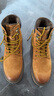 骆驼（CAMEL）王俊凯同款冬加绒户外工装马丁大黄靴男 G122W7757TR 金黄 39 实拍图