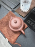 京东京造 宜兴紫砂壶 手工茶壶【原矿紫泥】煮泡茶具 德钟壶238ml礼盒装 实拍图