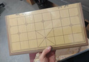 得力（deli）折叠实木中国象棋升级款木连盘实木中国象棋学生开学礼物套装  实拍图