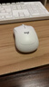 罗技（Logitech）M221 轻音鼠标 无线鼠标 办公鼠标 对称鼠标 带无线微型接收器 米白色 实拍图