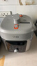 美的（Midea）沸腾浓香双模式小飞侠电压力锅0氟0涂层双胆高压锅6L智能预约家用煲汤6-8人煮饭煲E6825N 实拍图