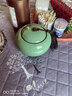 满源公青瓷茶叶罐大码存罐陶瓷茶具普洱茶密封罐 哥窑梅子青款茶罐 500ml 实拍图