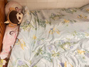 富安娜出品馨而乐床上四件套200x230cm被套单件 印花床单被罩三件套床品 仙踪绿【柔软舒适 清爽透气】 1.8米床-单件被套 床单款 230*229cm 实拍图