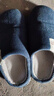回力加绒男女棉拖鞋仿兔毛内里锁温脚感棉拖男款HL0411蓝色42-43码 实拍图