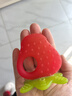 babycare宝宝牙胶磨牙咬咬胶棒婴儿玩具水果安抚牙胶婴儿用品 草莓 实拍图