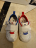 卡特兔宝宝学步鞋秋冬小K盾机能鞋男女童宝宝幼儿园小白鞋婴儿鞋X3CE016 实拍图