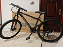 飞鸽（FG FLYING PIGEON）山地自行车成人男女变速山地车青少年中小学生车越野户外骑行单车 【高碳钢】G8002代-辐条轮-黑色 26寸轮组（适合160-180cm） 24速标准版 实拍图