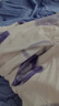 南极人（Nanjiren）牛奶绒四件套冬季牛奶绒被套200x230cm加绒床单被罩四件套双面绒 幸运星-蓝G【蓄热保暖】 1.8m 床单款 四件套-被套200x230cm 实拍图