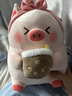 名创优品（MINISO）小猪B-BO弹力超柔趴姿毛绒公仔玩偶抱枕玩具送女友生日新年礼物女 实拍图