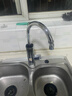 奥克斯（AUX）电热水龙头热水器加热水龙头快速热水变频恒温厨房下进水 【大屏数显】电镀银+漏保插头+万向喷头 实拍图