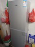 志高电冰箱双门家用节能冰箱出租屋冷藏冷冻环保迷你冰箱办公室公寓租房宿舍低噪电冰箱 S208银色一级能效【行业爆款】 实拍图
