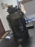 WINTERPALACE大容量塑料水杯男士运动健身水壶户外墩墩桶便携顿顿杯子水瓶 吨吨黑 1700ml 实拍图